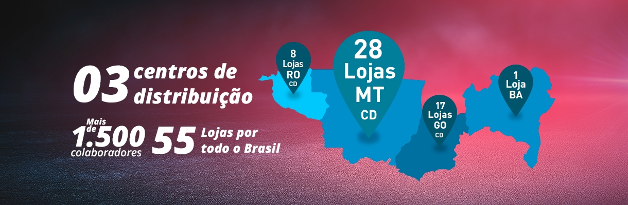 55 Lojas